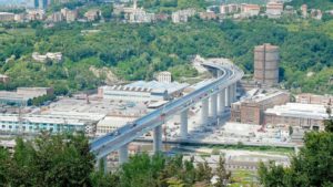 Read more about the article افتتاح جسر موراندي الجديد في (جنوة) إيطاليا 