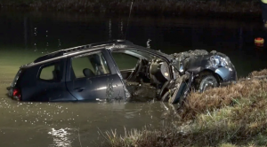 (NRW) غرق سيارة وموت سائقها